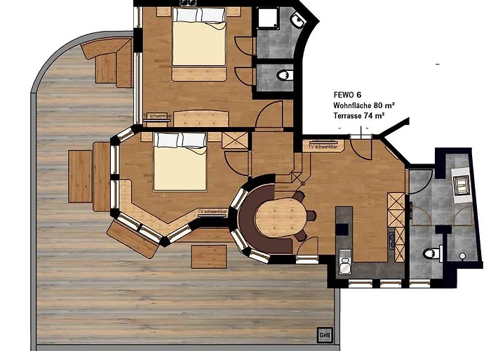 Casa di campagna Ausserbrente Tux